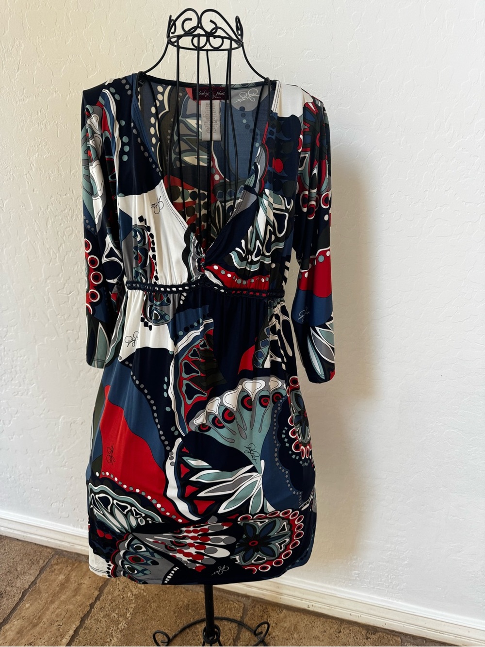 Baby Phat Vintage V-Neck Dress